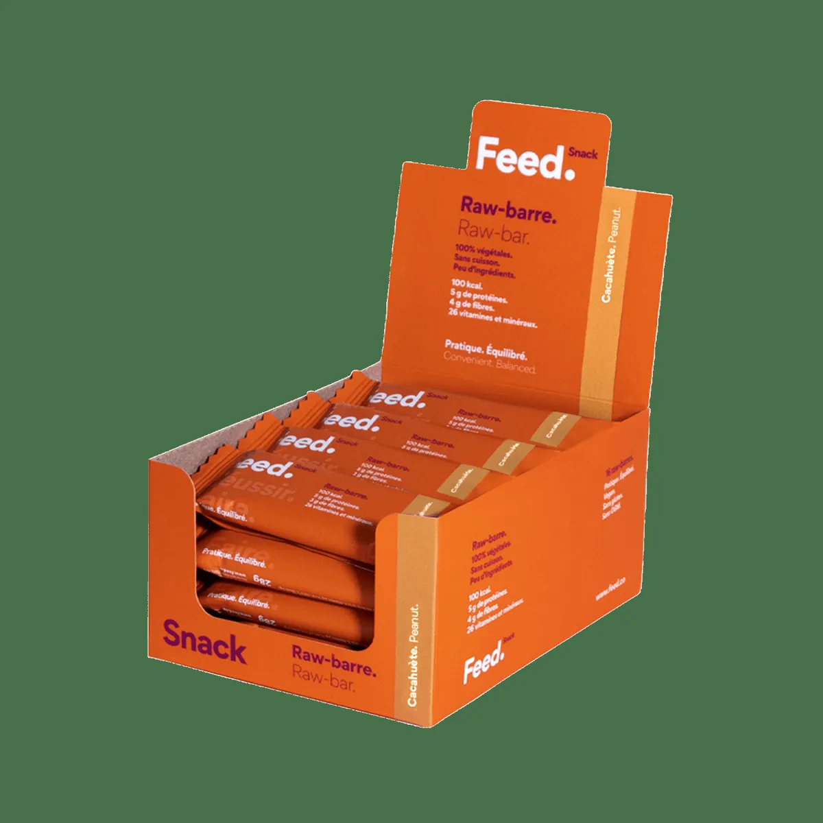 Feed Raw box.