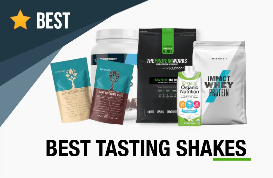 The 7 Best Tasting Meal Replacement Shakes (Really Tasty)
