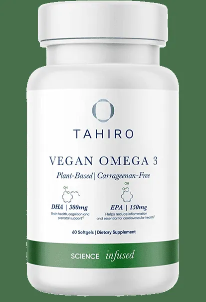 Tahiro Vegan algae omega-3