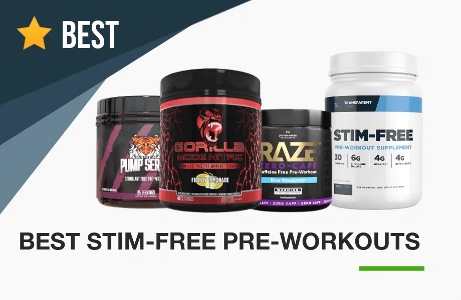 The 5 Best Stim-Free Pre-Workouts to Improve Your Performance
