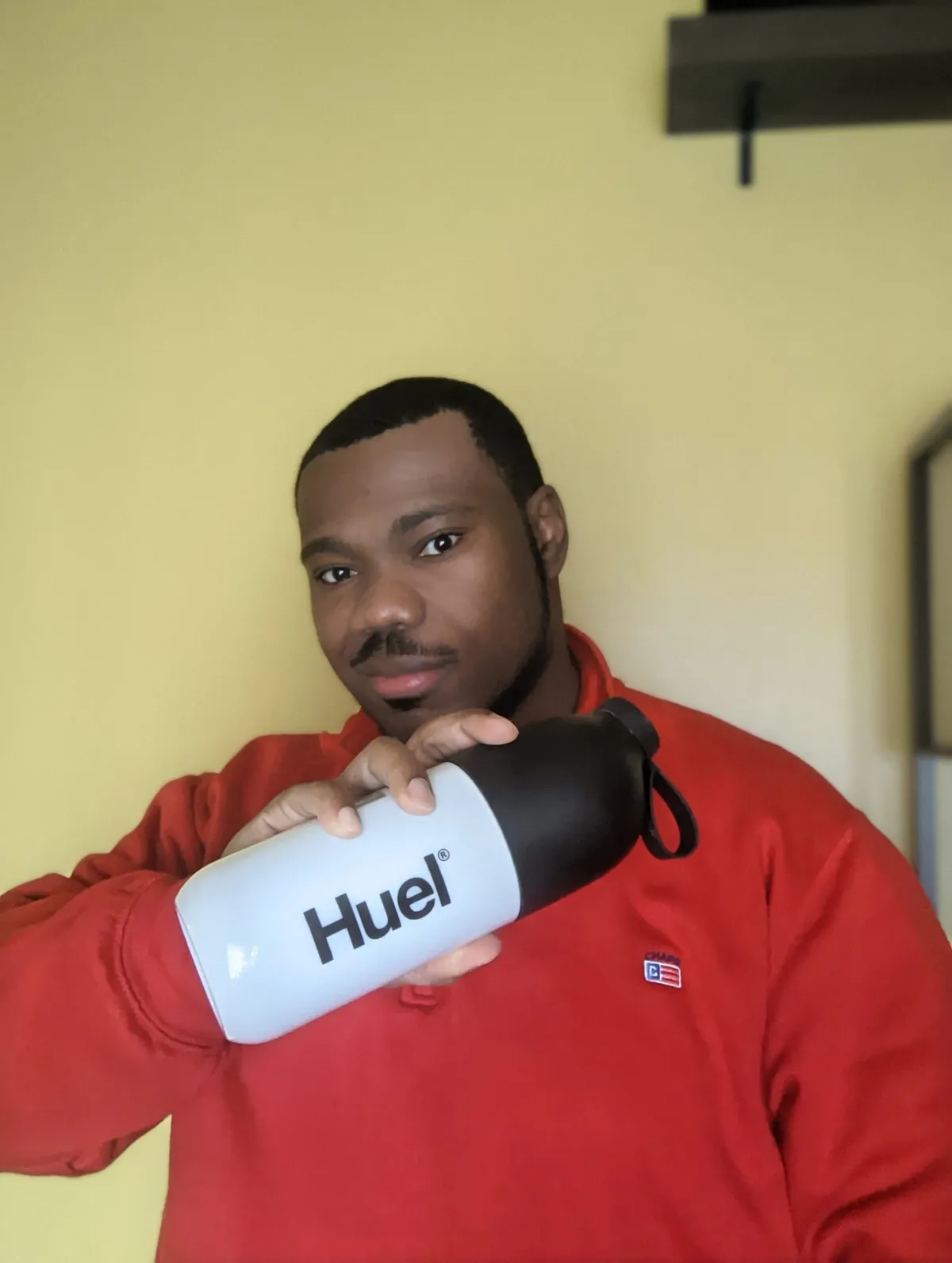 Johnny testing Huel Daily Superblend