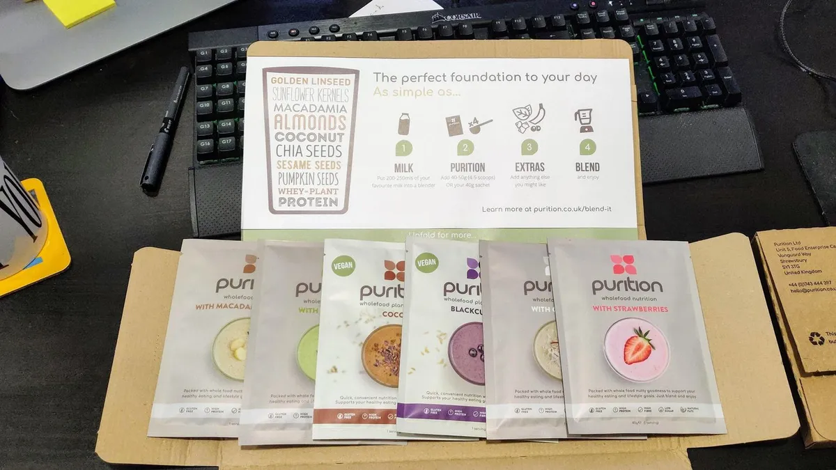 Purition meal shakes box