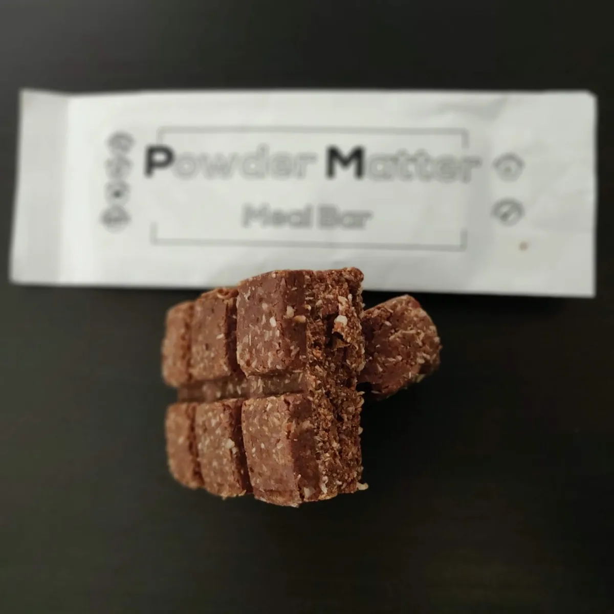 Whey Coconut Powdermatter Bar texture