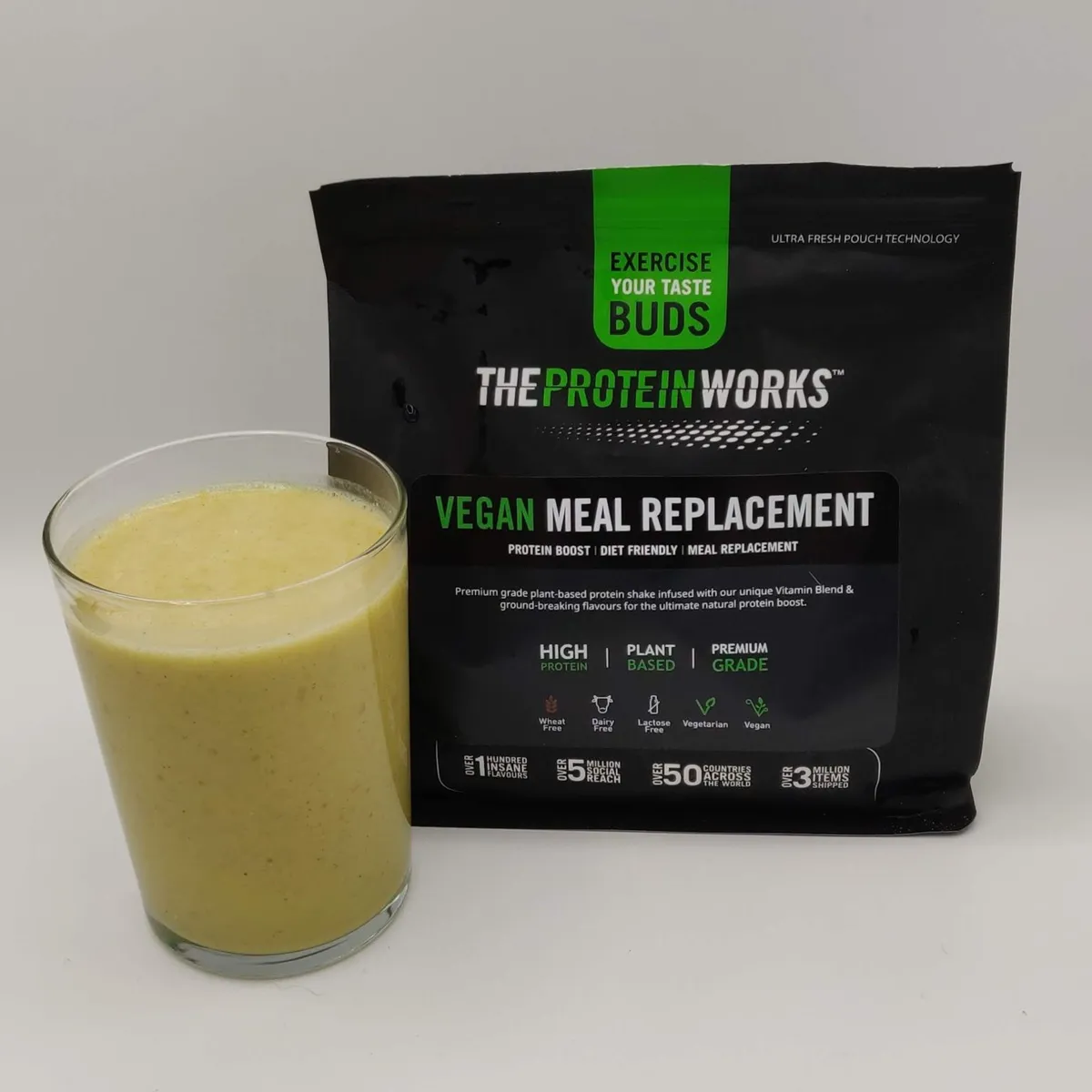 Vegan Dieat meal Replacement Banana Smooth Taste
