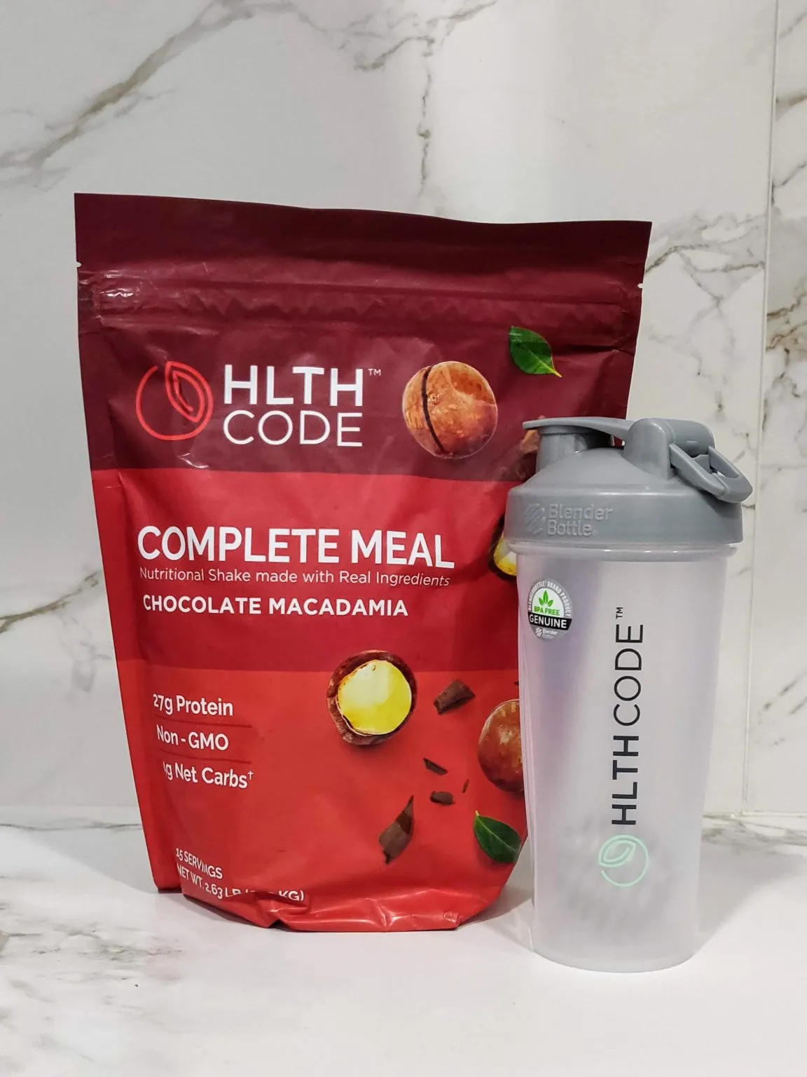 HLTH Bag and shaker