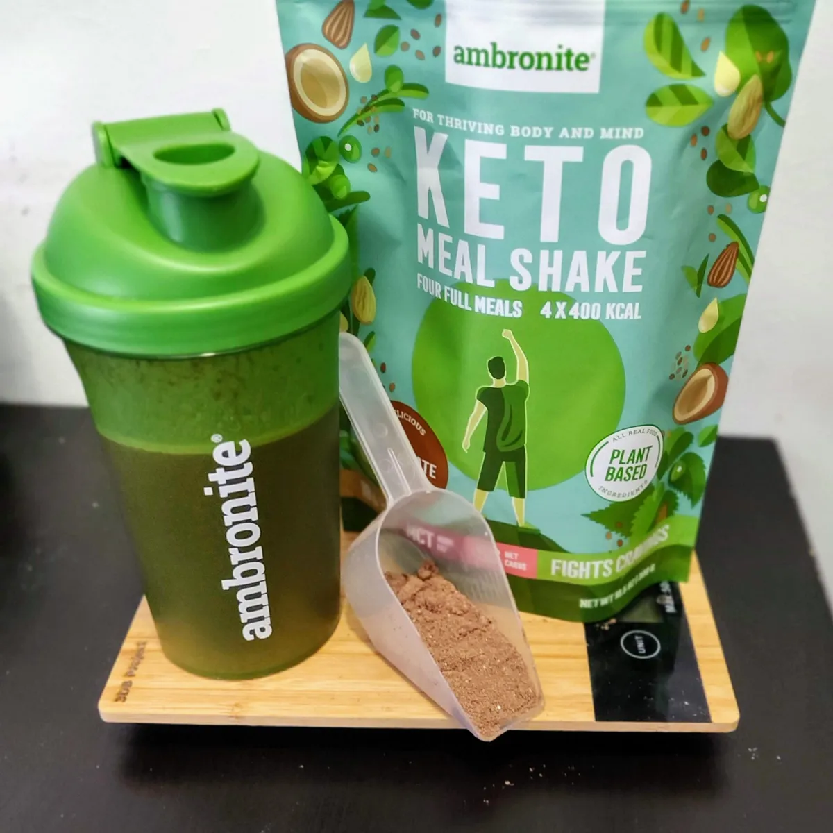 Keto meal shake ambronite powder