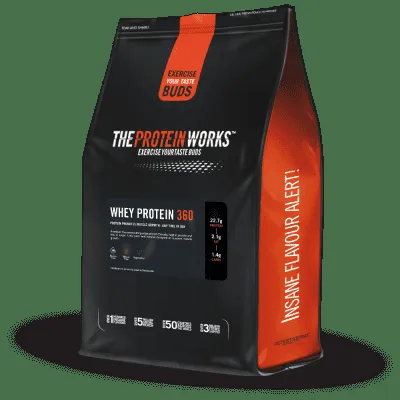 Whey Protein 360 theproteinworks review