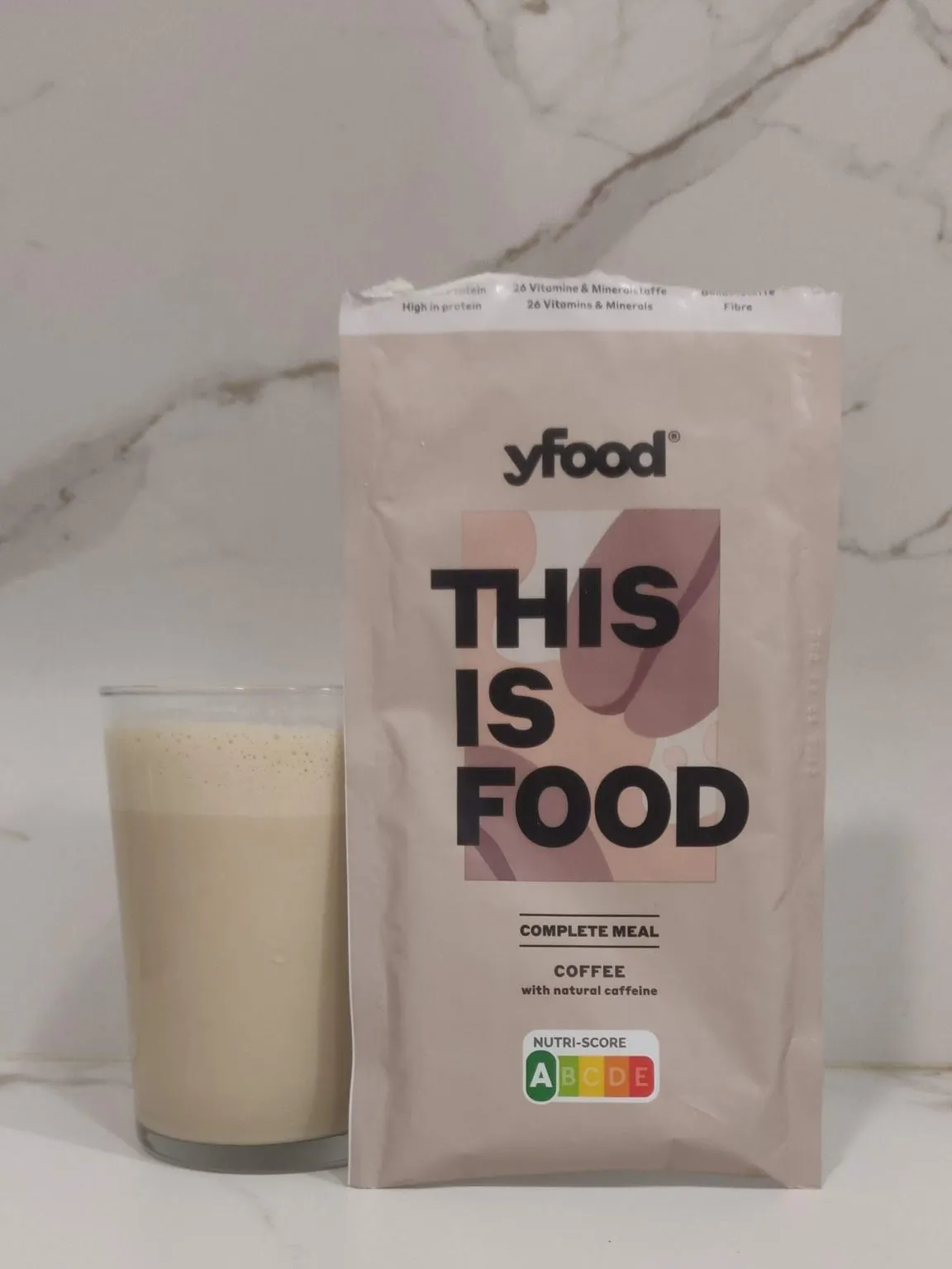 yfood powder coffee taste review