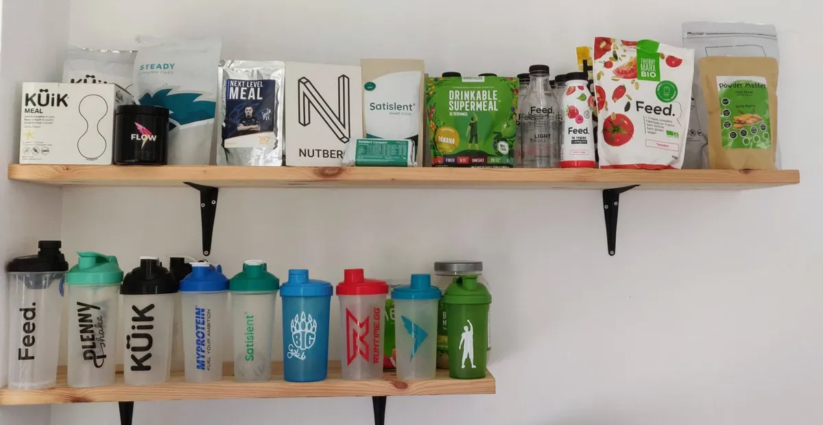 Complete range of meal replacement shakes testing