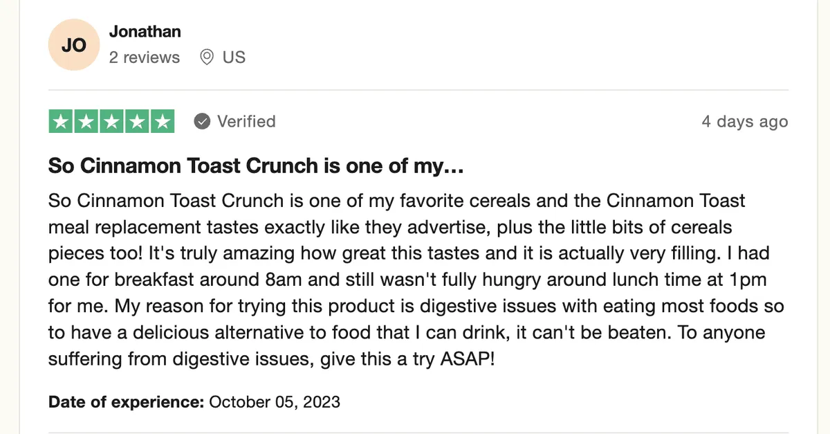 CTRL drink customer reviews trustpilot