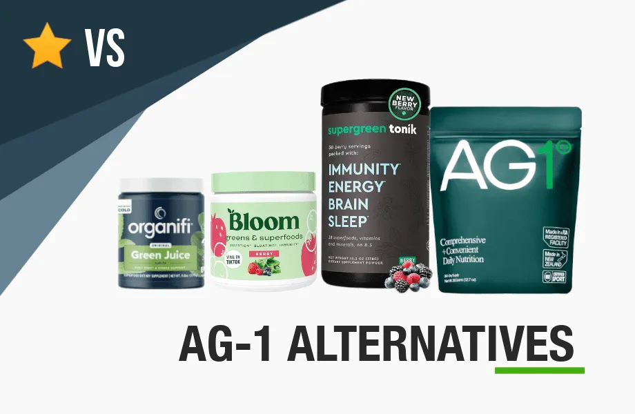The Best Athletic Greens Alternatives | Cheaper than AG-1