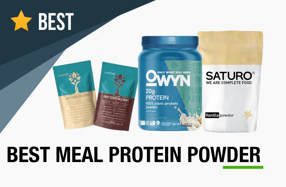 The 7 Best Meal Replacement Protein Powder to Build Muscle