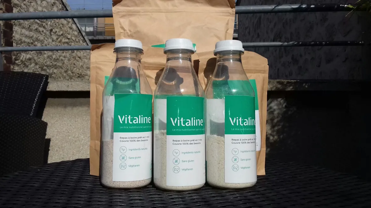 Vitaline RTD and bottle