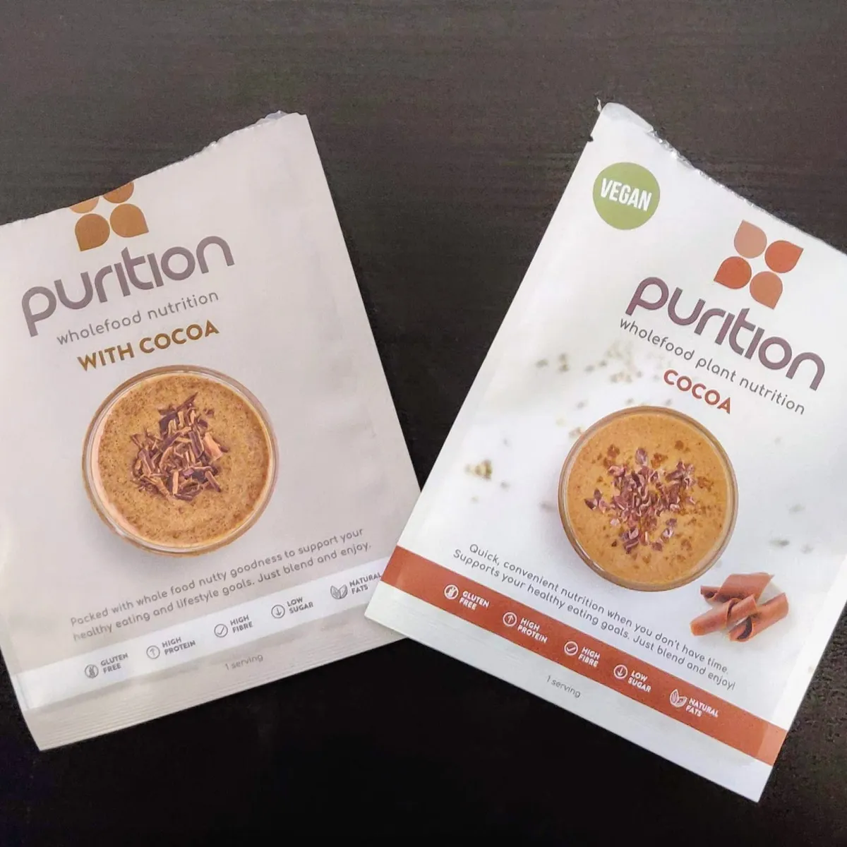 Purition Vegan and Original