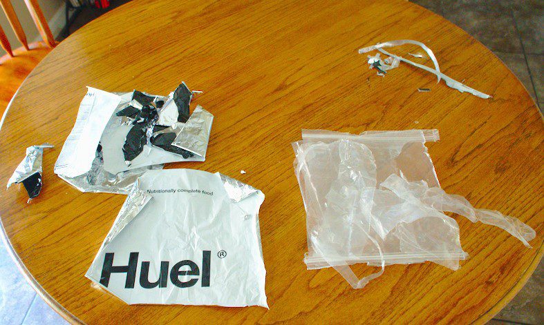 Huel Non recyclable bag