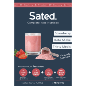 Sated Strawberry Naturally sweetened