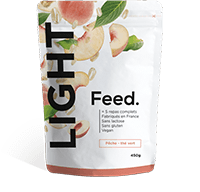 Feed. Light Peach Green Tea