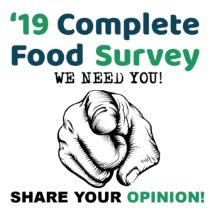 2019 Complete Food Survey