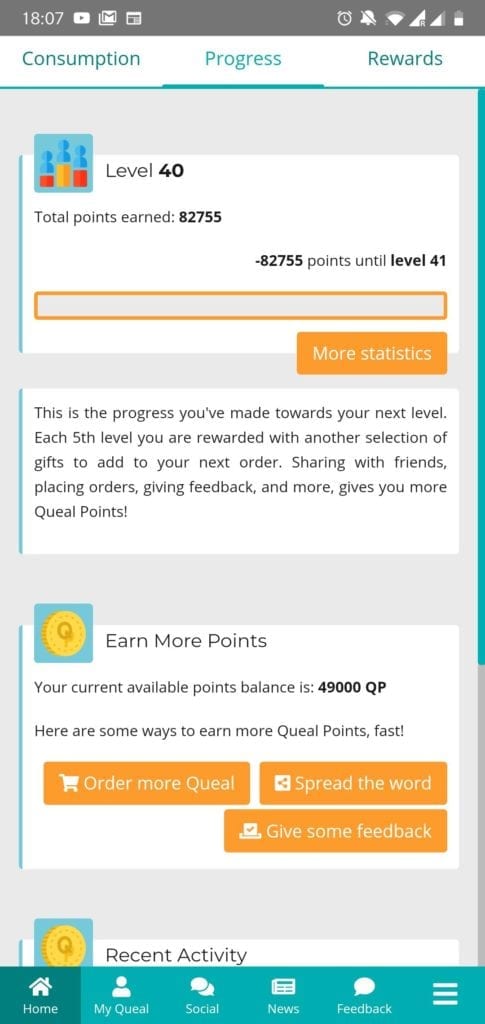 Queal Dashboard App