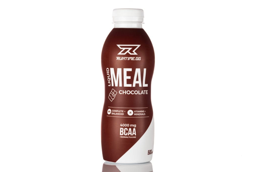 Liquid Meal Chocolate Runtime.gg Best meal replacement UK RTD