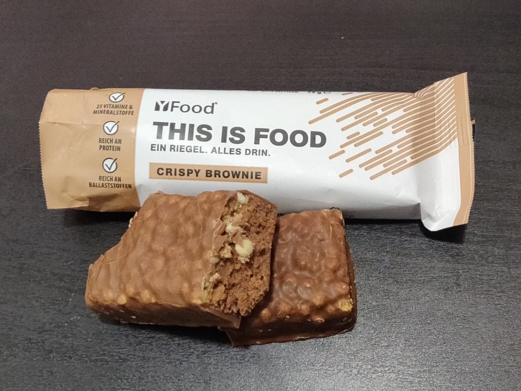 YFood Bar Crispy Brownie