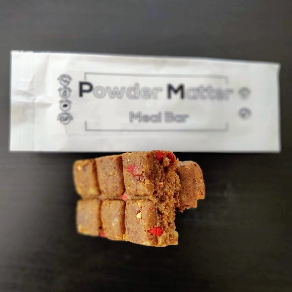 Powdermatter plant based bar