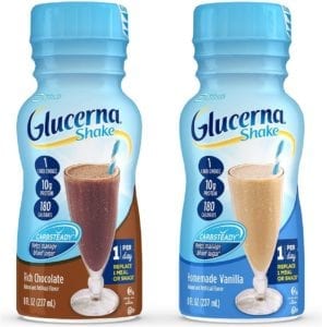 Glucerna diabetic meal replacement shake