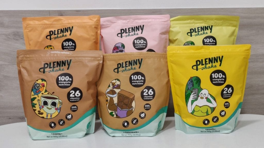 All Plenny Shake 3.0 flavours tasted
