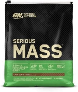 Serious Mass ON best high calorie shake