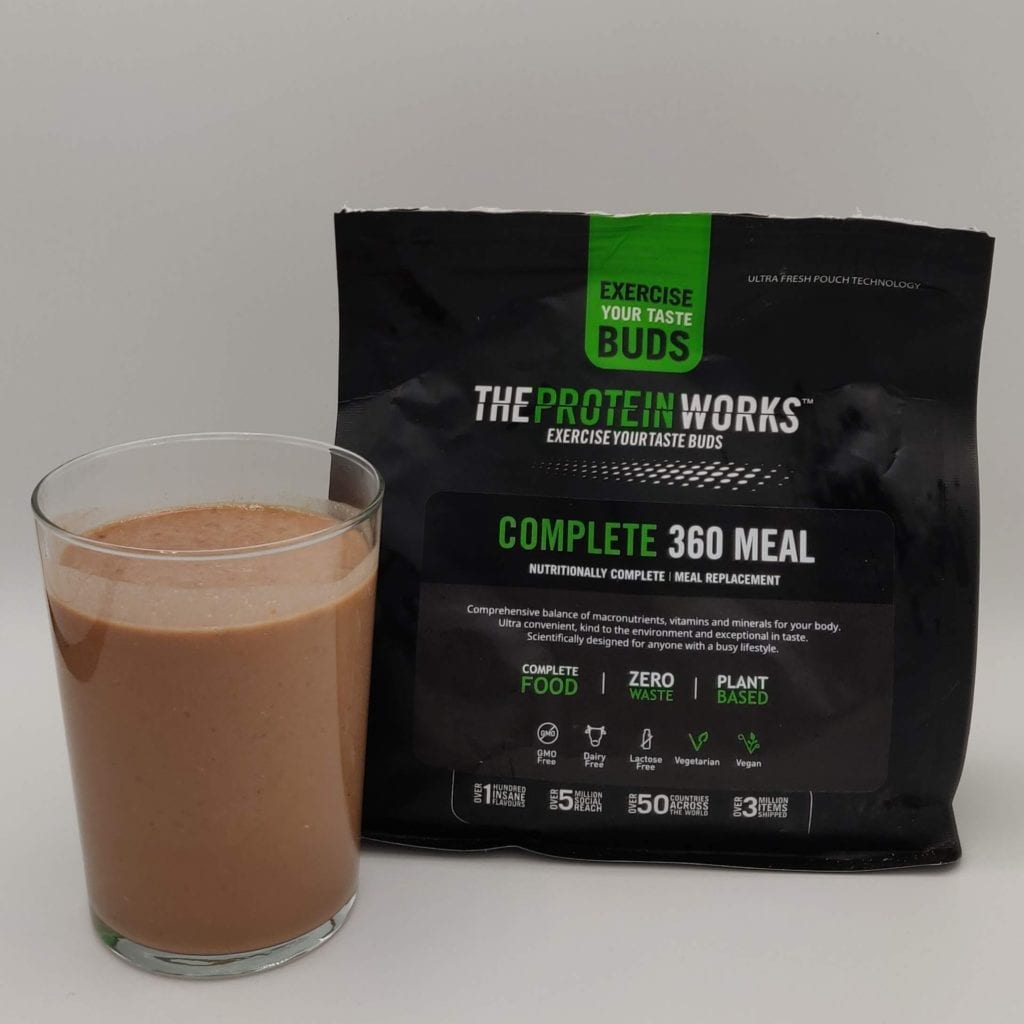 Complete 360 meal Chocolate Silk Taste The Protein Works