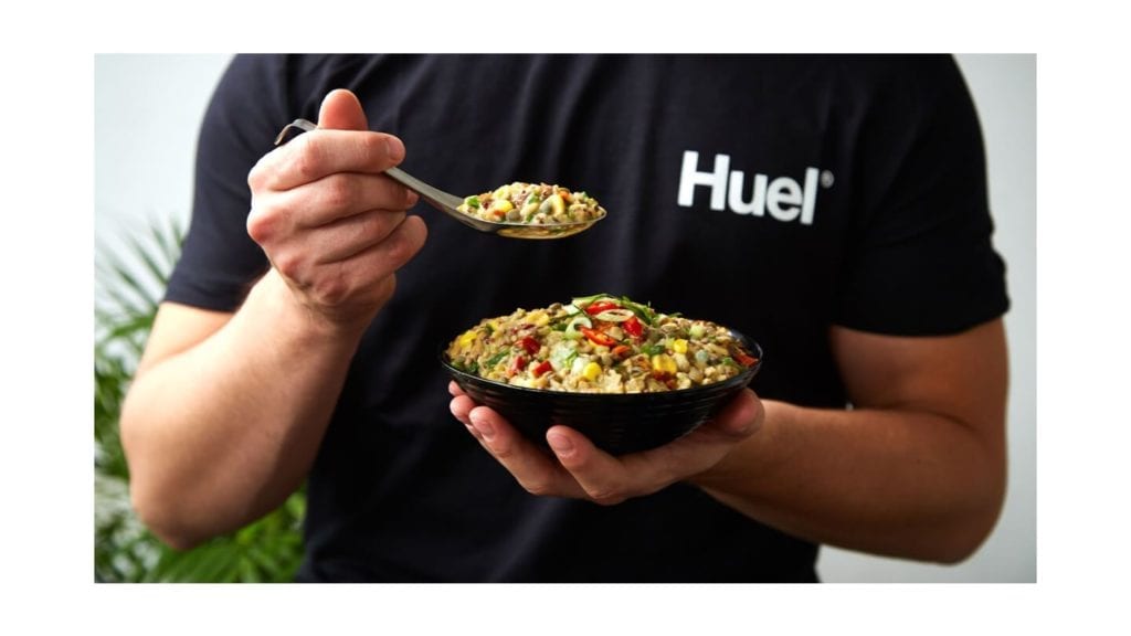 Huel Hot & Savoury in a bowl