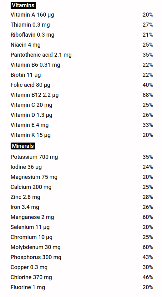 Mana Mark 7 powders vitamin minerals