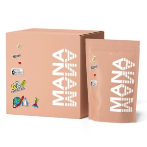 Mana M7 powder packaging