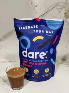 dare motivation vanilla frosting taste review