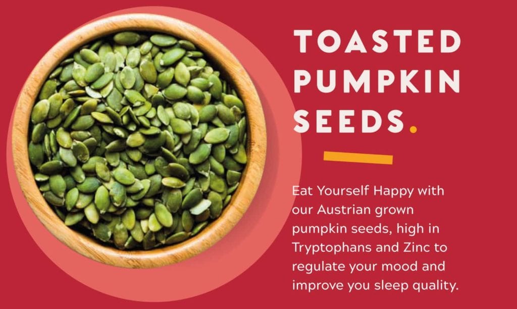 Dare motivation ingredients Toasted Pumpkin
