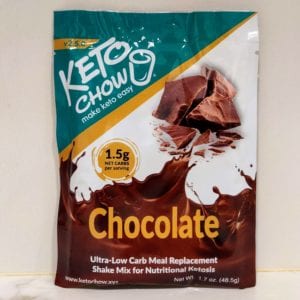 KetoChow Chocolate Single serving