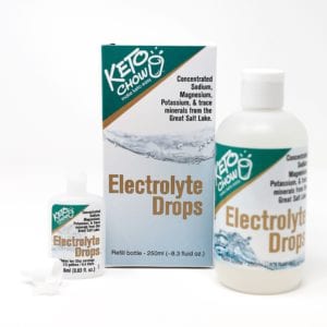 Ketochow electrolyte drops