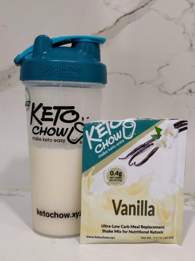 keto chow vanilla taste review