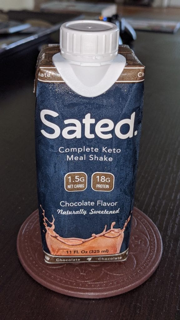 Sated RTD chocolate review