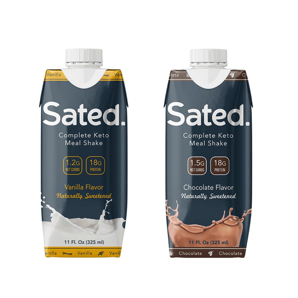 Sated Best Keto RTD meal replacement shake