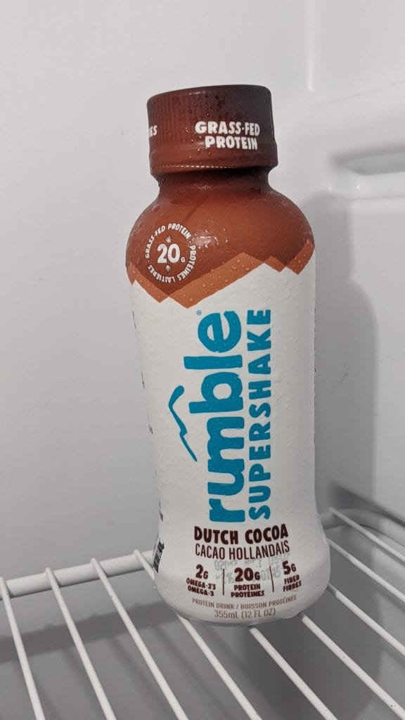 Rumble Taste review Dutch Cocoa