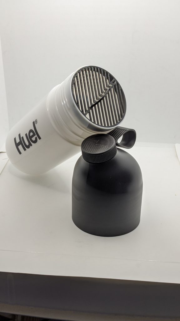 Huel Shaker open