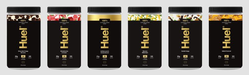 All Huel Protein flavours