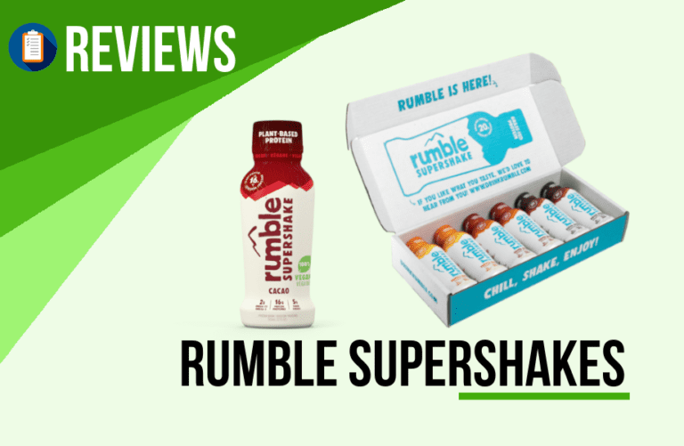 Rumble Supershakes Review | How Good Are these Canadian Nutritional Shakes?