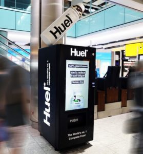 Huel RTD in Heathrow