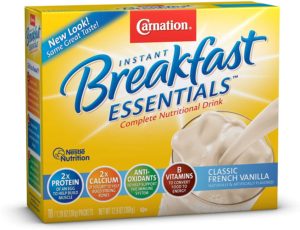 Carnation Breakfast powder Vanilla