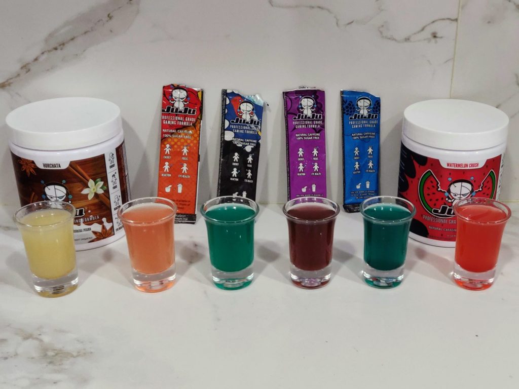 JuJu Energy drink review all flavours