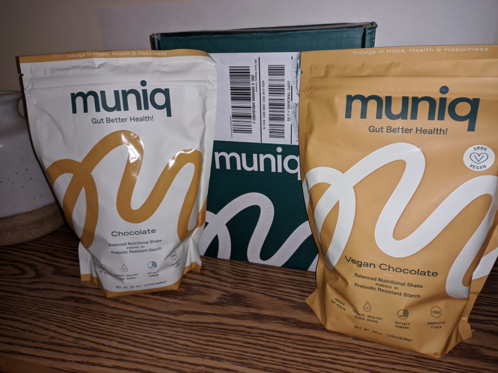 Muniq chocolate vegan and chocolate milk based