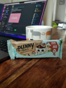 Hazelnut Coffee Plenny Bar taste review