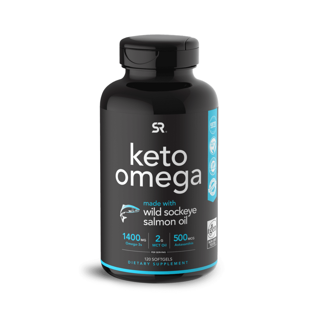 Omega-3 supplements on keto